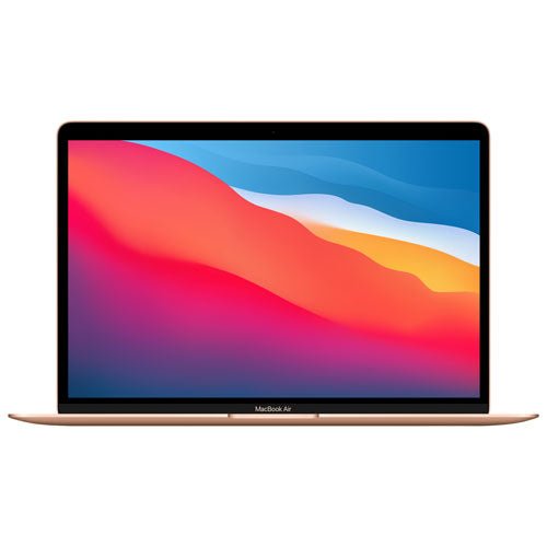 Apple MacBook Air 13.3" w/ Touch ID (Fall 2020) - Gold (Apple M1 Chip / 256GB SSD / 8GB RAM) - En - Refurbished - Ekvolution