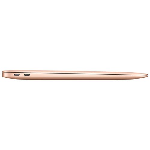 Apple MacBook Air 13.3" w/ Touch ID (Fall 2020) - Gold (Apple M1 Chip / 256GB SSD / 8GB RAM) - En - Refurbished - Ekvolution