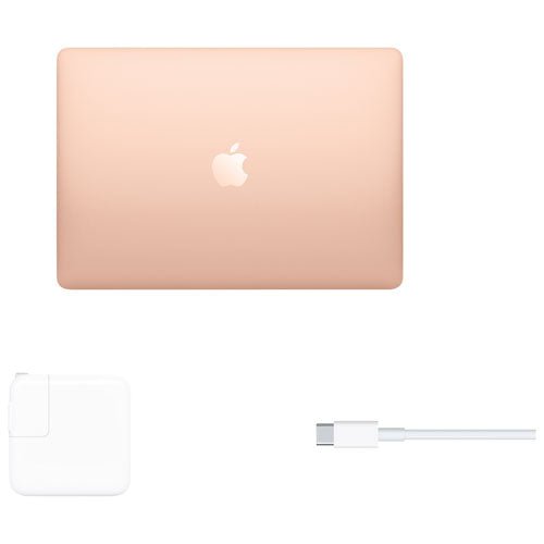 Apple MacBook Air 13.3" w/ Touch ID (Fall 2020) - Gold (Apple M1 Chip / 256GB SSD / 8GB RAM) - En - Refurbished - Ekvolution