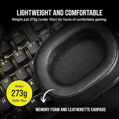 Corsair HS55 SURROUND Wired Gaming Headset Carbon - Open Box - Ekvolution