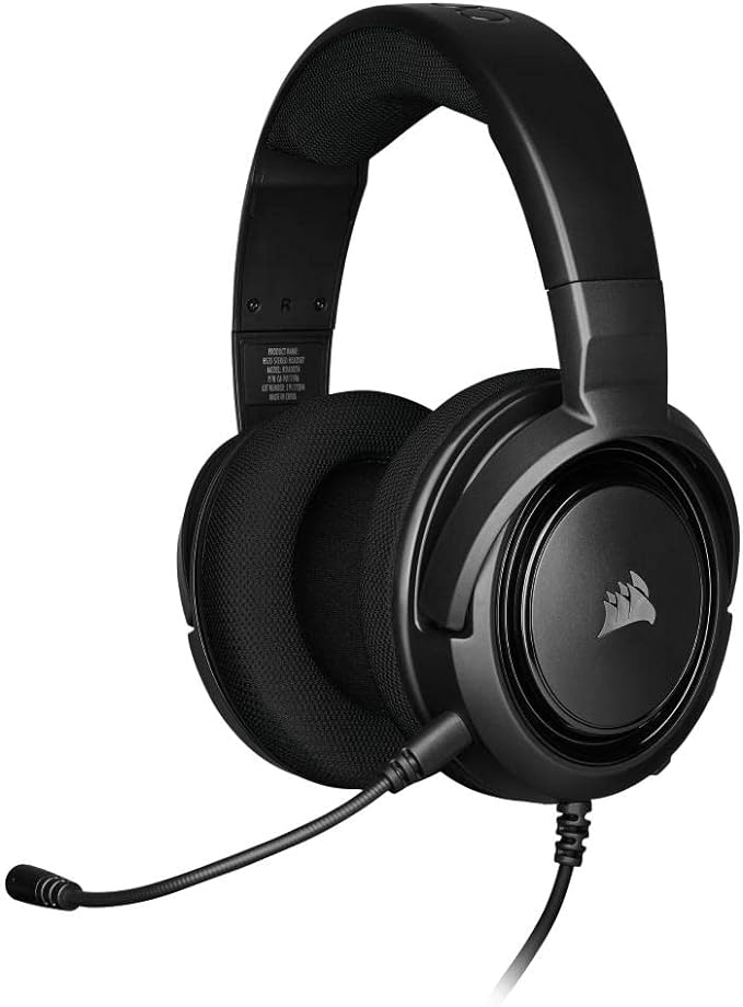 HS35 Stereo Gaming Headset Carbon - Open box - Ekvolution