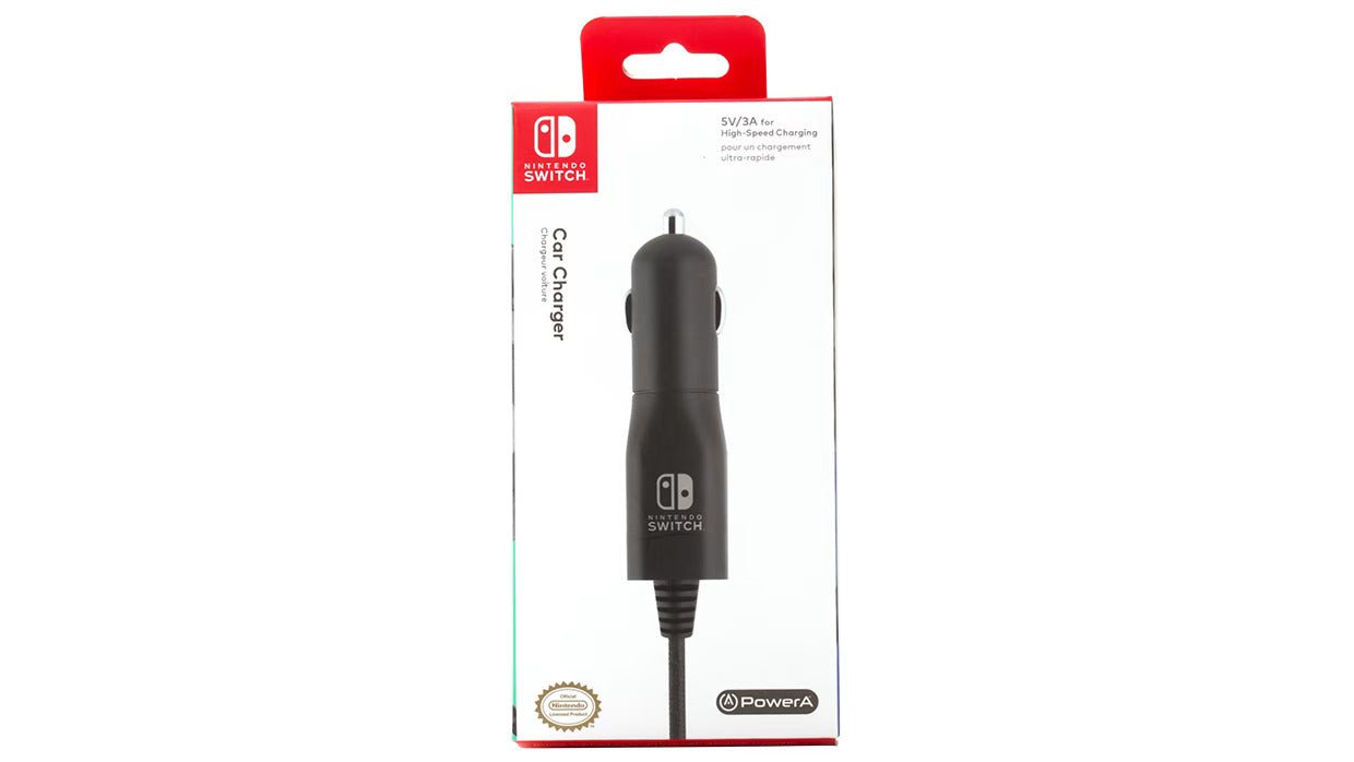 Nintendo Switch - PowerA 5V/3A High Speed Car Charger - Open Box - Ekvolution